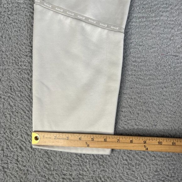 Hurley Sweat Pants Mens XL Gray Drawstring Athleisure Tapered Leg Surf Skate - Picture 15 of 16